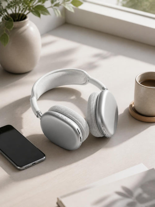 SHOPZO Studio Over-Ear Wireless Headphones (Hi-Fi Audio & BT 5.3)