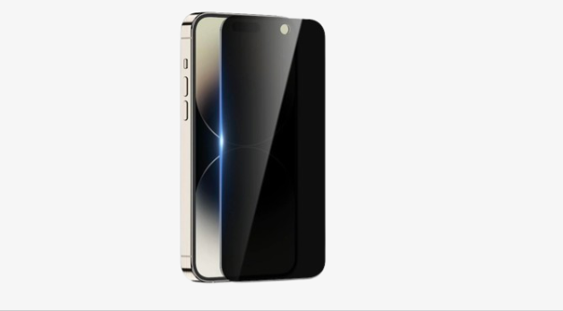 SHOPZO Edge-to-Edge 9H Privacy Tempered Glass Screen Protector for iPhone (شاشة حماية لقافة)